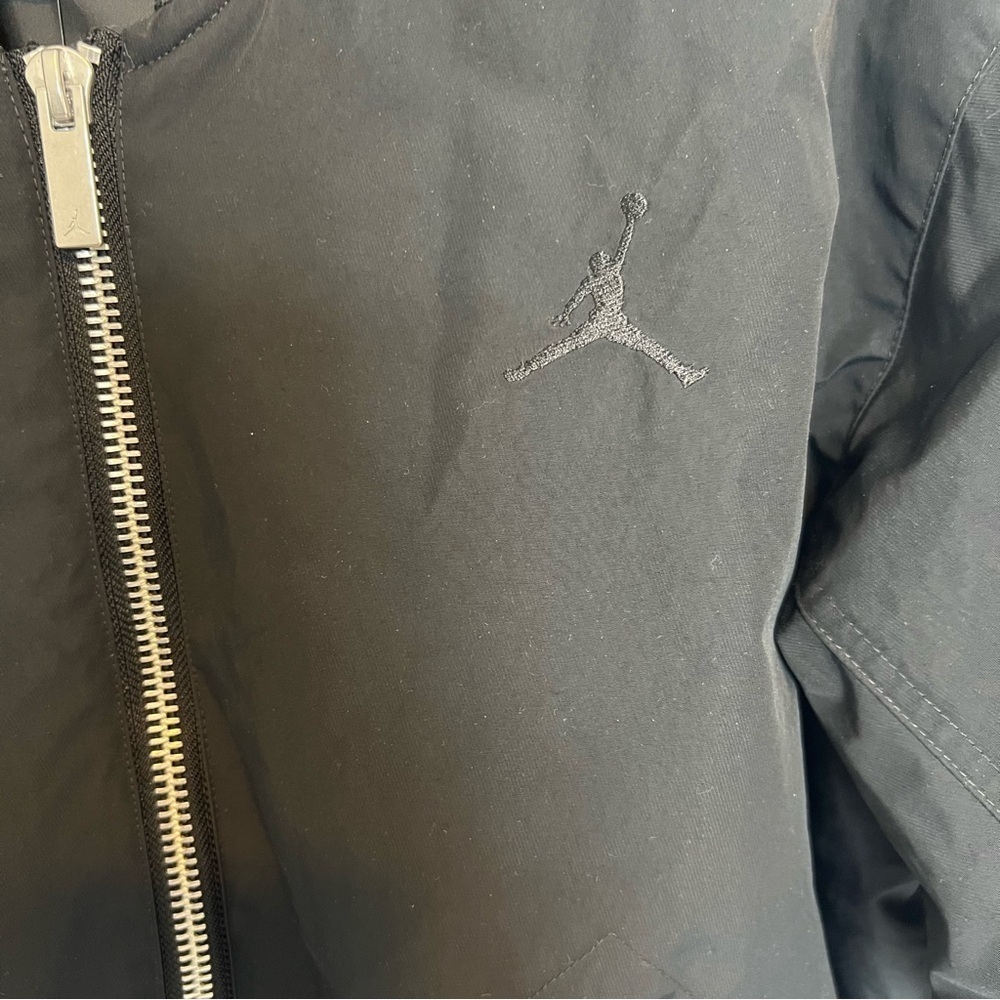New Men's Nike Air Jordan Coat Size Small S Black Jacket NWT $250 MSRP - Picture 8 of 9
